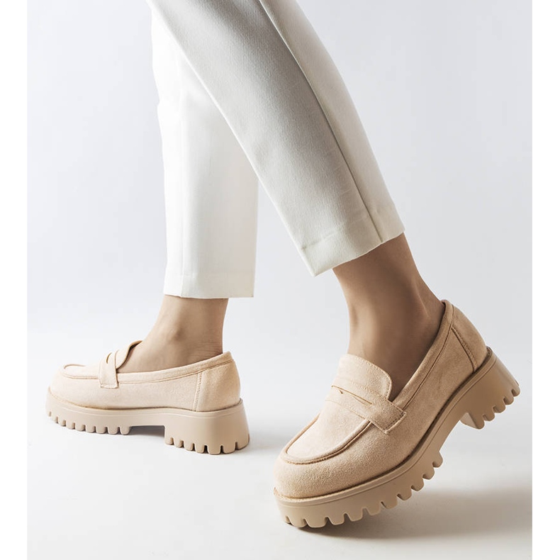 Inna Beiga skor i ekomocka från Dina beige 2