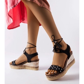 Tahoe svarta espadrillor 1