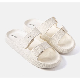 Karersee beige flipflops för män 1