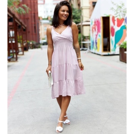 Vita ballerinor med en blomma 1