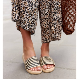 Svarta vävda Capovalle-rutschbanor 2