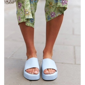 Blå platåsandaler från Orsola 1