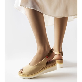 Big Star beige kilasandaler JJ276049 1