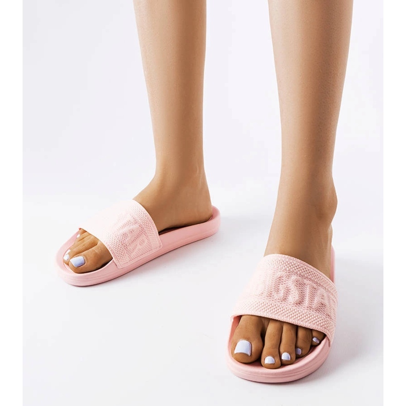 Pink Big Star tofflor LL274A157 rosa 1