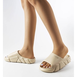 Beige Big Star tofflor LL274593 2