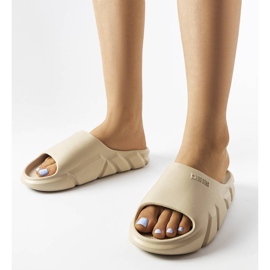 Beige Big Star tofflor LL274593 1