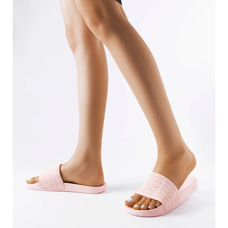 Pink Big Star tofflor LL274A151 rosa 2