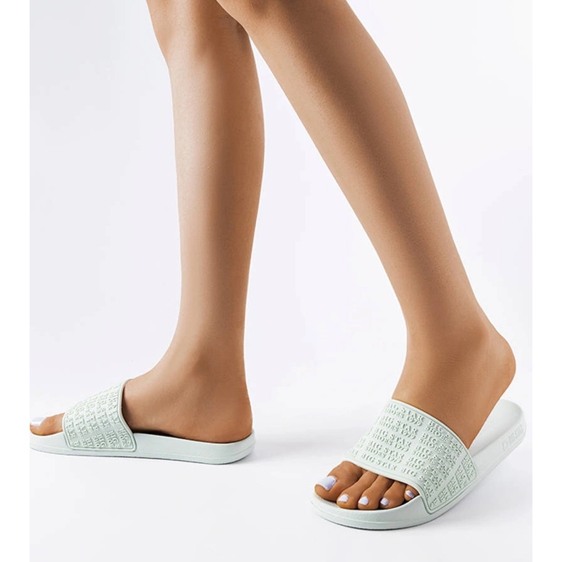 Gröna tofflor från Big Star LL274A150 2