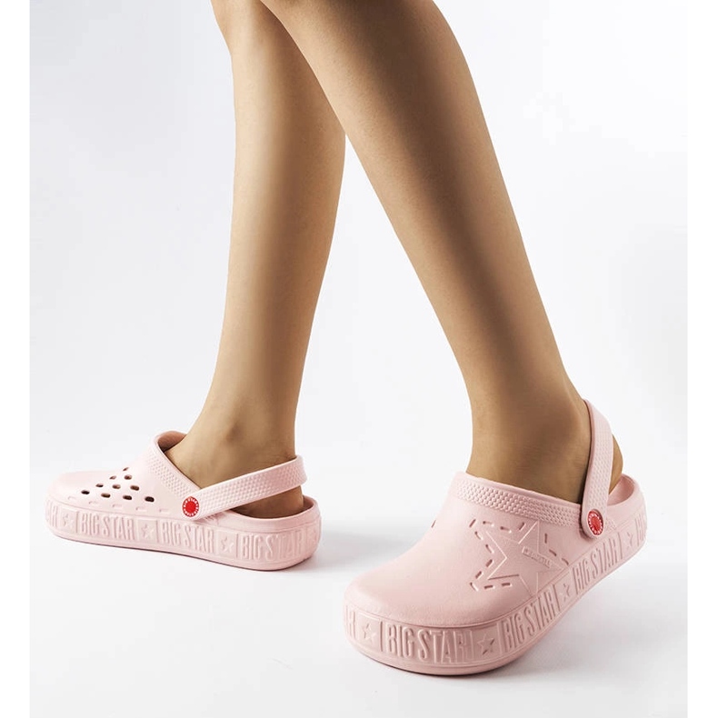Big Star II275008 rosa tofflor 2