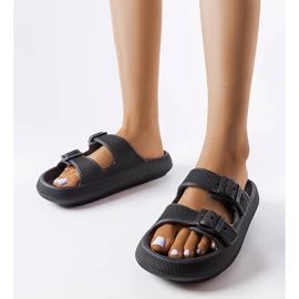 Big Star svarta tofflor LL274615 1