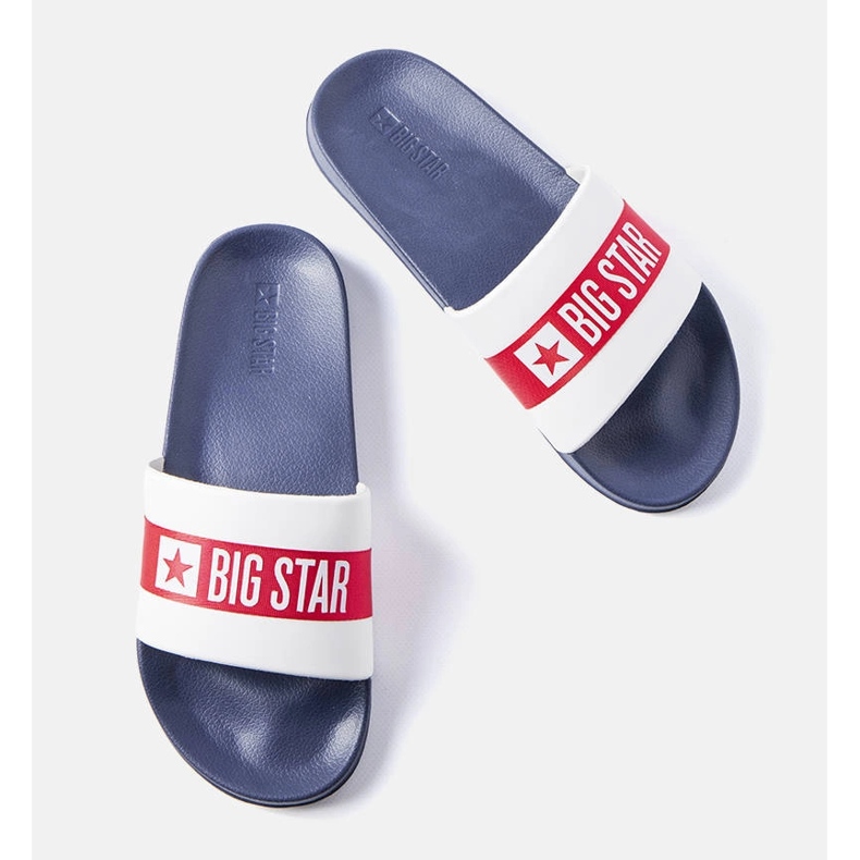 Vita och marinblå rutschbanor från Big Star LL174455 1