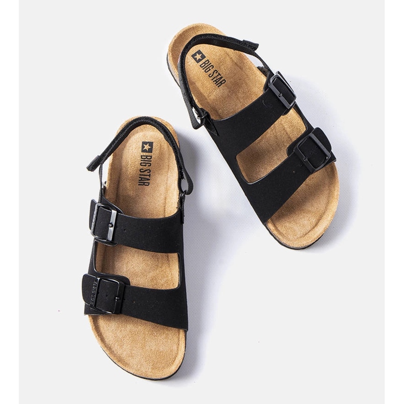 Big Star svarta sandaler LL174208 2