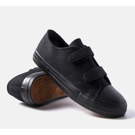 Black Big Star barnsneakers KK374087 svart 2