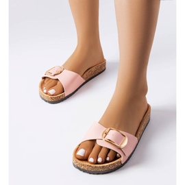 BM Rosa diabilder med spänne från Benoit 2