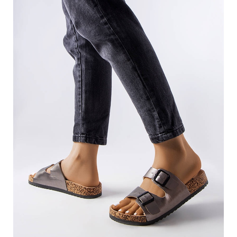 Grå korkreglage med spännen från Lee Cooper LCW-22-35-1153L 1