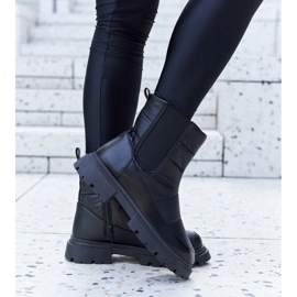 Svarta isolerade Galvani snöstövlar 2