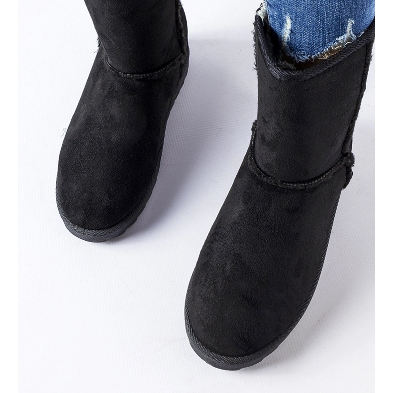 Egede svarta isolerade snöstövlar 1