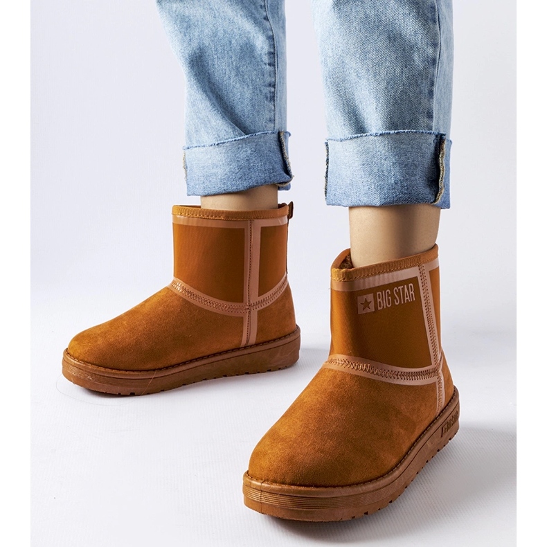 Brown Big Star KK274612 Muluki snöstövlar brun 1