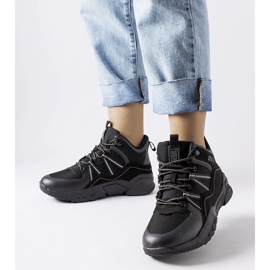 Svarta Big Star vandringsskor KK274218 1