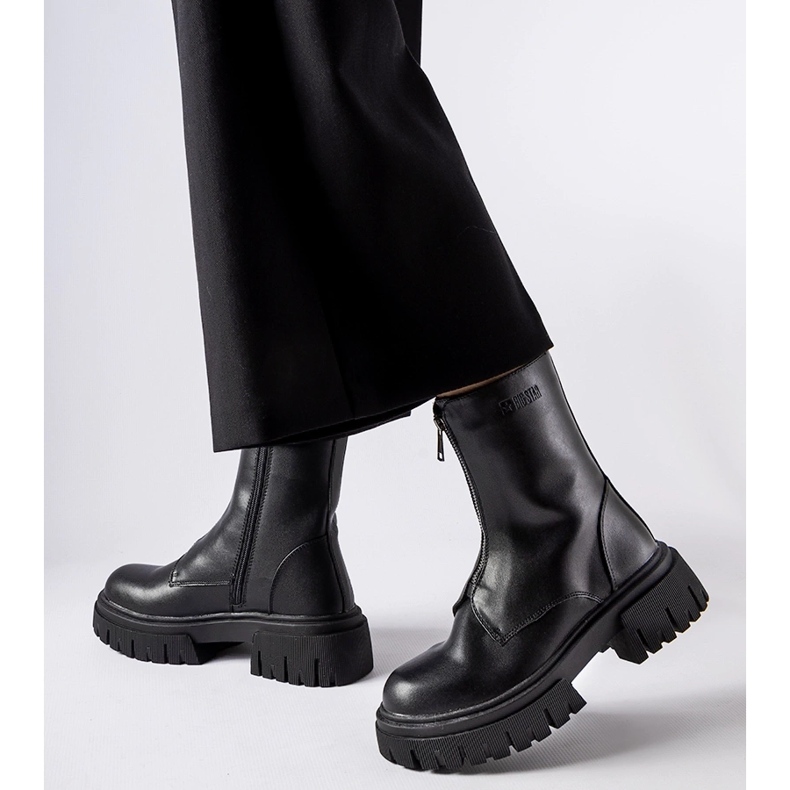 Svarta isolerade stövlar Big Star MM2745598 1