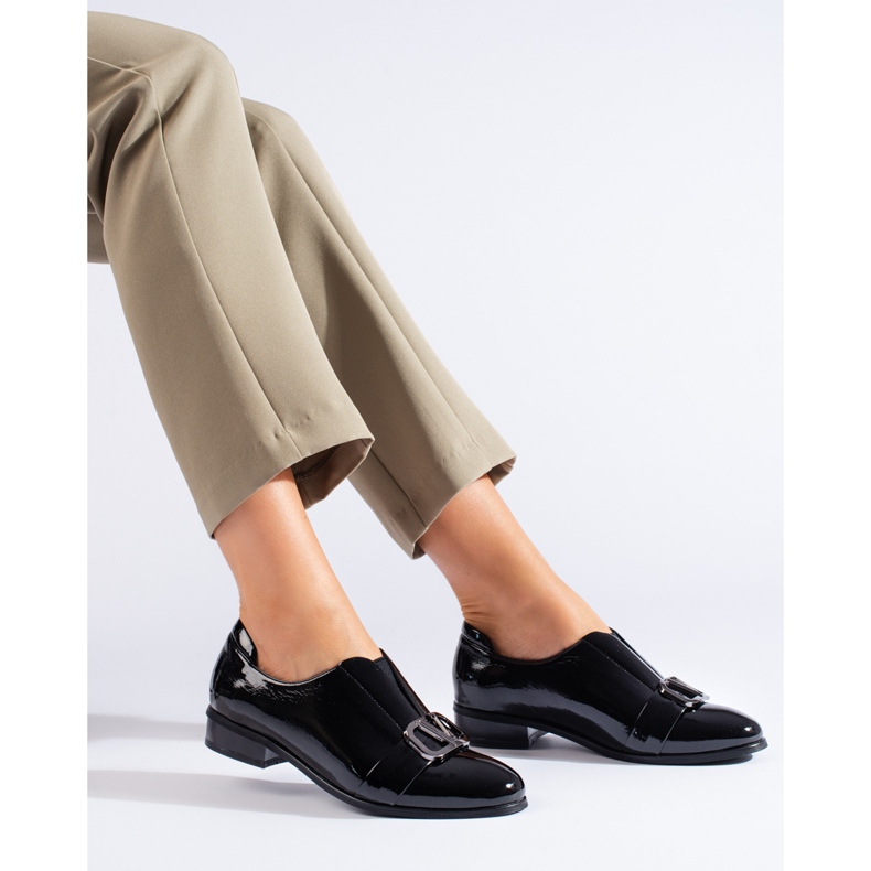 Eleganta svarta skor från W. Potocki 1