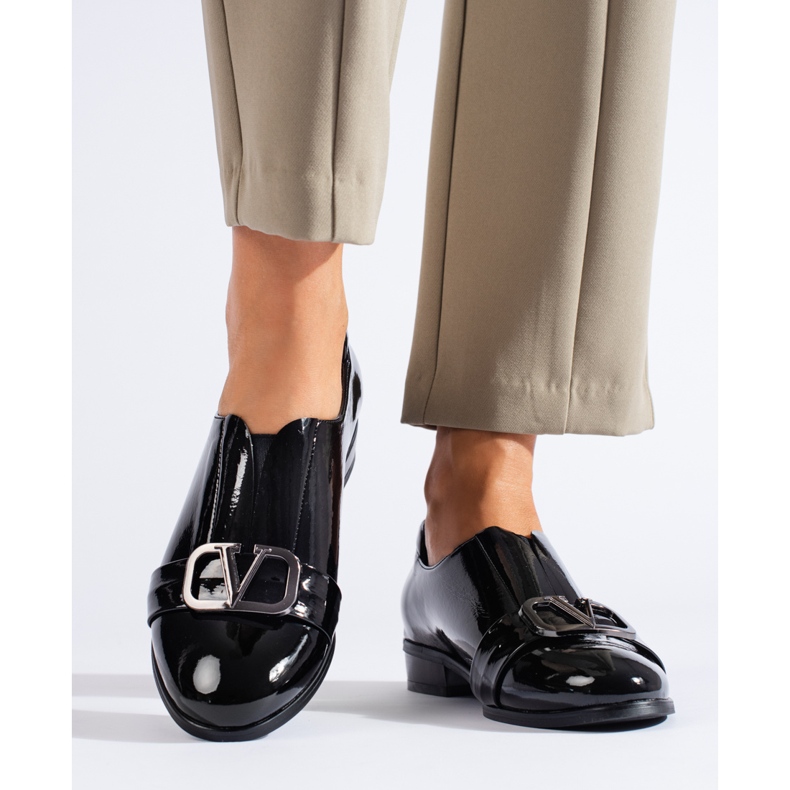 Eleganta svarta skor från W. Potocki 2