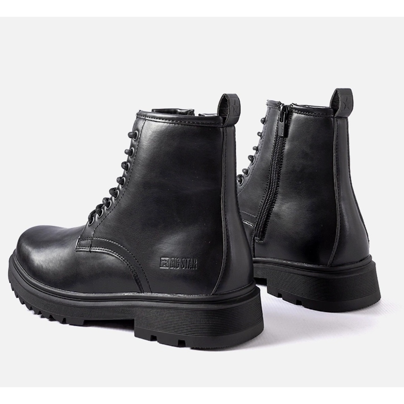 Svarta isolerade stövlar Big Star MM174080 1