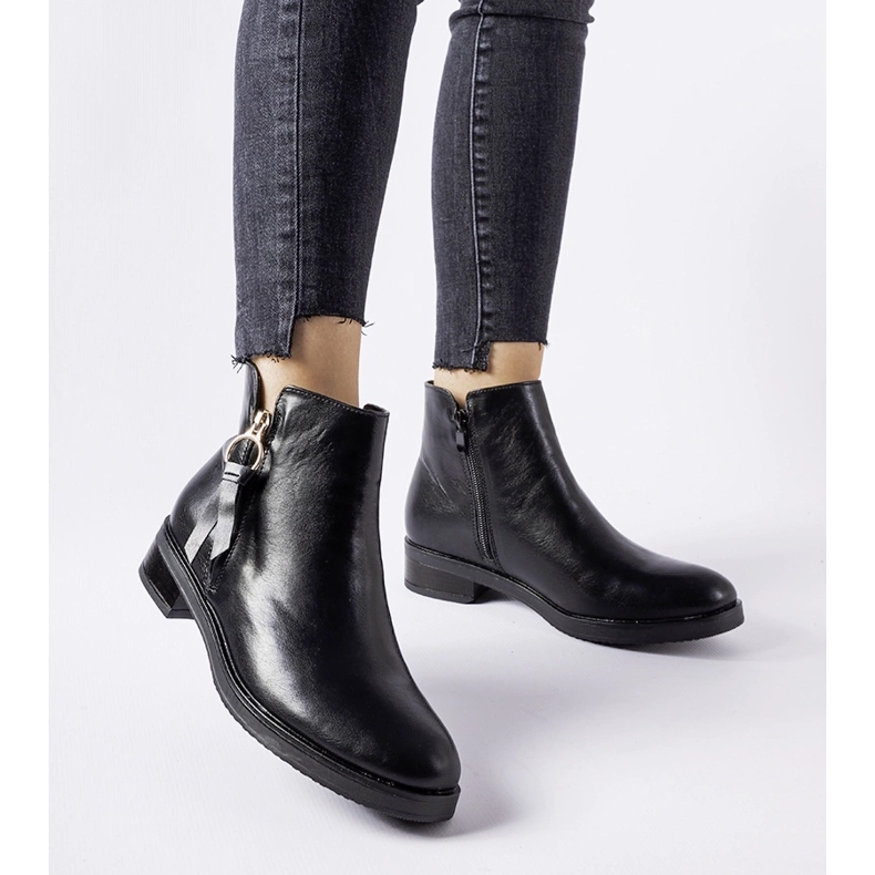 Svarta isolerade klassiska Corciano stövlar 1