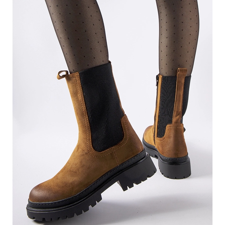 Bruna isolerade höga stövlar från Bernardo 1