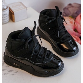 Sportskor med snörning för barn Svart Darina 2