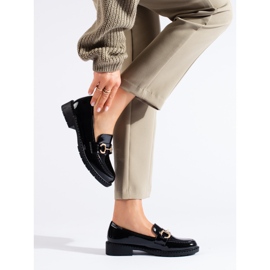 Patentsvarta eleganta Shelovet loafers 1