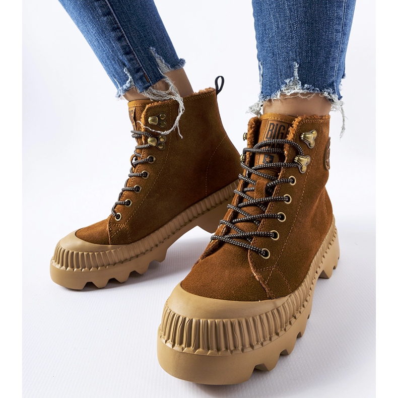 Bruna läderarbetare Big Star KK274520 2