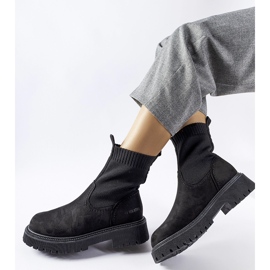 Svarta sockstövlar Big Star MM274540 1