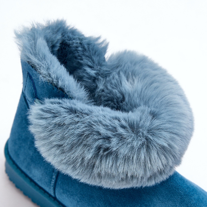 PS1 Isolerade snöstövlar för kvinnor med dekoration, blå Siriol 2