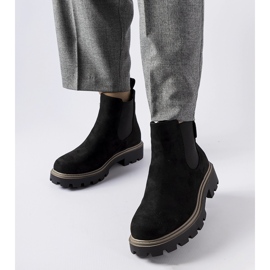 Svarta isolerade stövlar Big Star MM274372 1