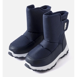 Marinblå snöstövlar för barn Big Star MM374120 1