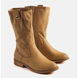 Zulik bruna barnstövlar 1