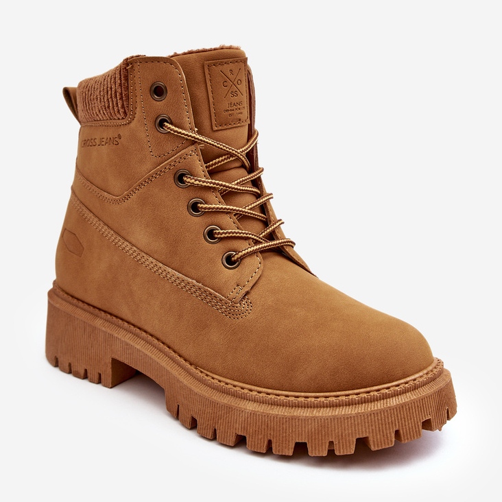 Cross Jeans Damisolerade Camel Cross-jeans MM2R4011C brun 1