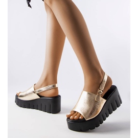 Kilsandaler från Berfin för damer i guld gyllene 1