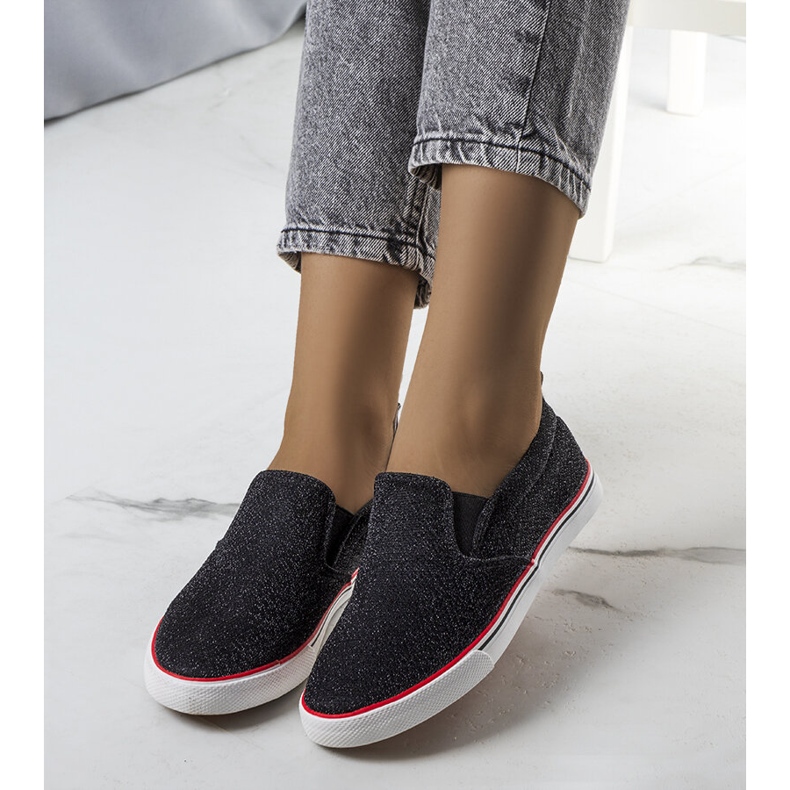 Ryza svarta sneakers för kvinnor 2