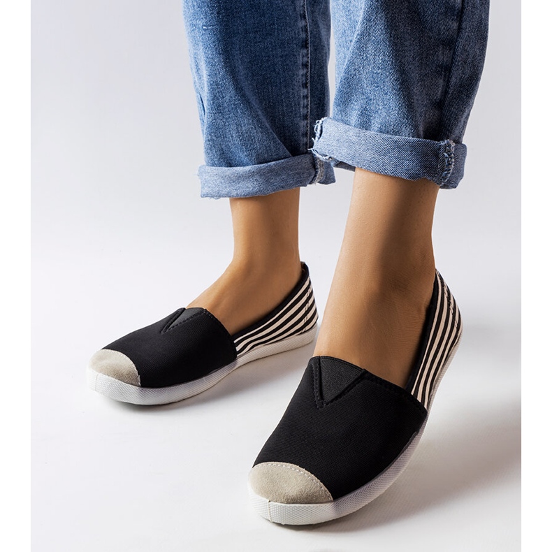 Svarta textilsneakers från Harlee 1