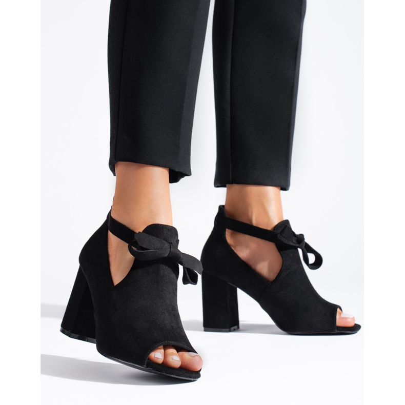 W. Potocki Vårkängor i mocka för kvinnor från Potocki svart 2