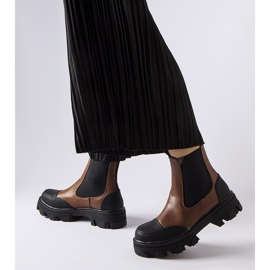 Bruna slip-on boots från Sibyla 1