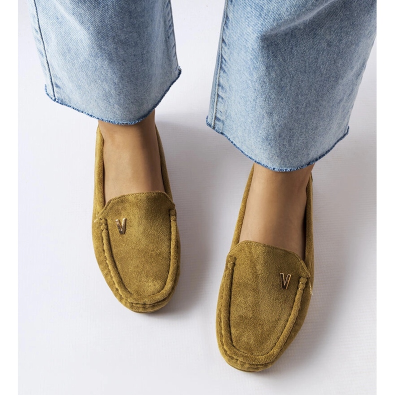 Gröna loafers i ekomocka från Beltsville 1