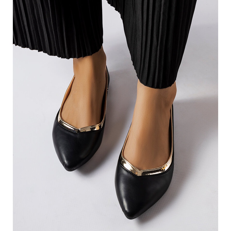 Vittorio svarta spetsiga balettkläder 1