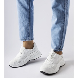 Inna Ihåliga vita sportsneakers 1