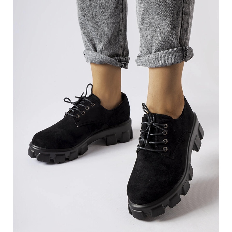 Svarta platta skor från Cloutier 1