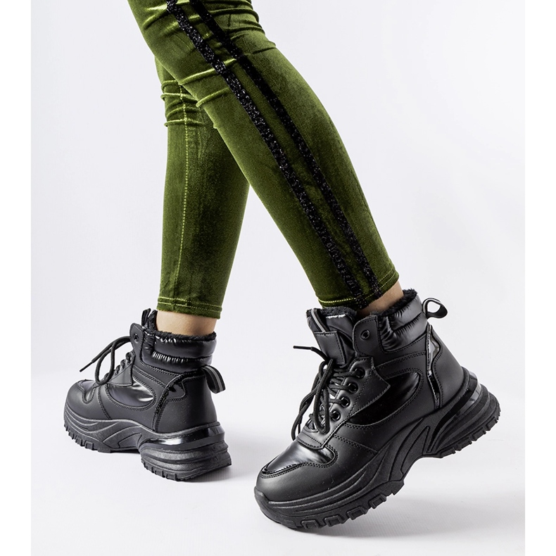 Evento Svarta isolerade Giacinto vintersportskor 2