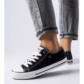 Big Star T274023906 svarta klassiska sneakers 1