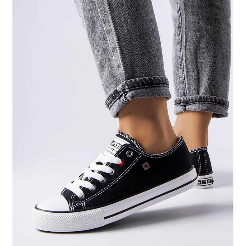 Big Star T274023906 svarta klassiska sneakers 1